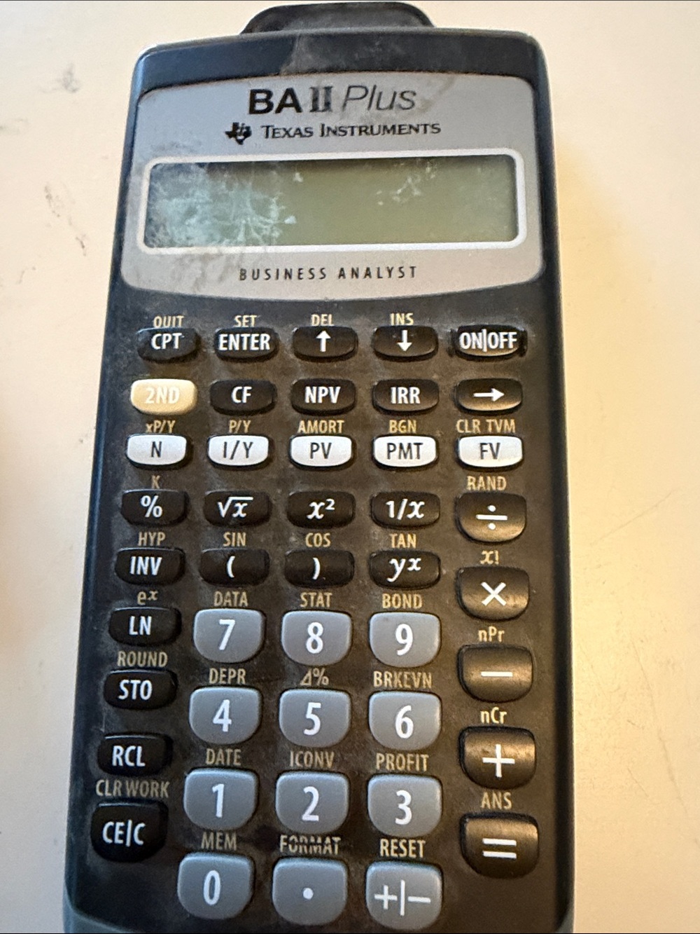 BA II Plus Financial Calculator